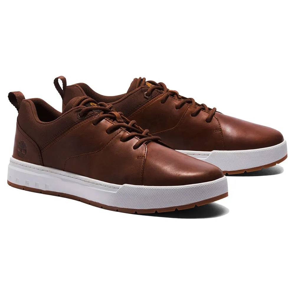 

Кроссовки Timberland Maple Grove Leather Oxford trainers, коричневый