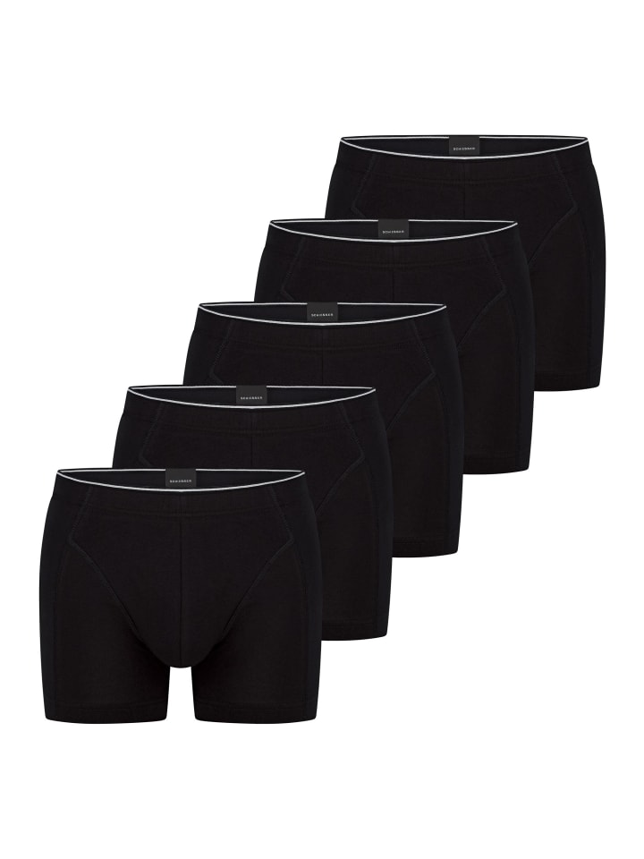 

Schiesser Ретро шорты/брюки из органического хлопка 95/5 Originals, черные