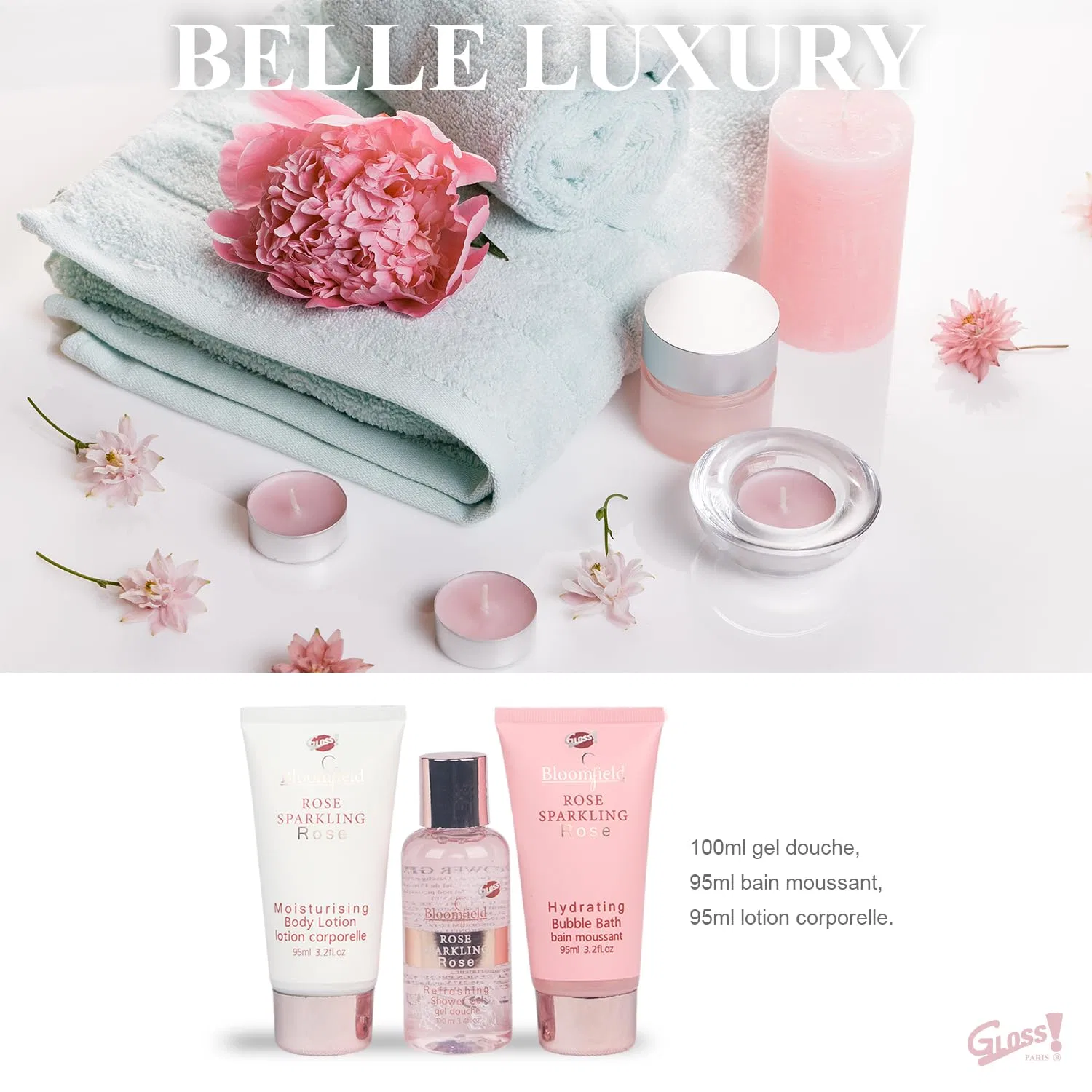 Подарочный набор для ванны с ароматом розы GLOSS! Gloss ! — фото 3