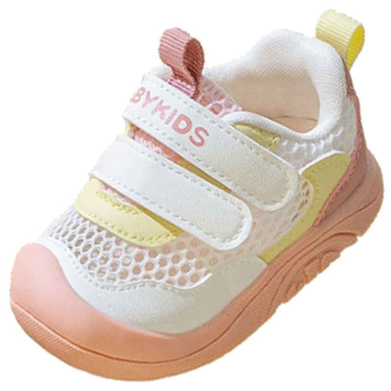 

Нескользящие и износостойкие дышащие низкие туфли для малышей Bradmiller, розовый