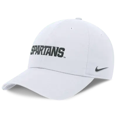 

Бейсболка Nike Michigan State Spartans On-Field Club, белый
