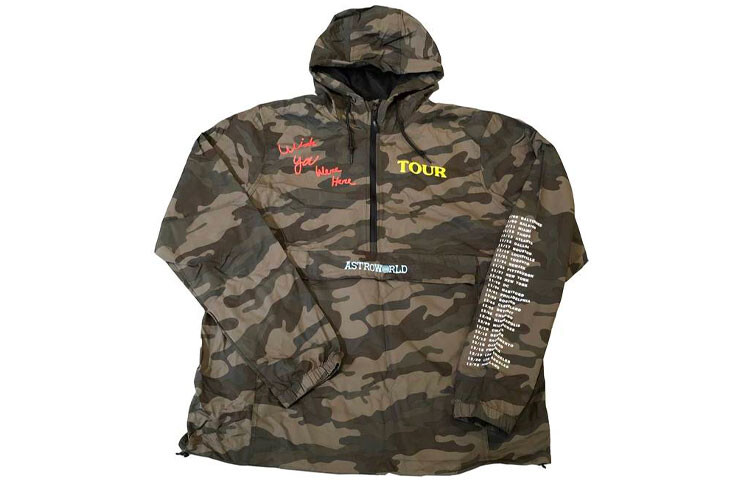 

Куртка унисекс камуфляжная Travis Scott, цвет Camouflage