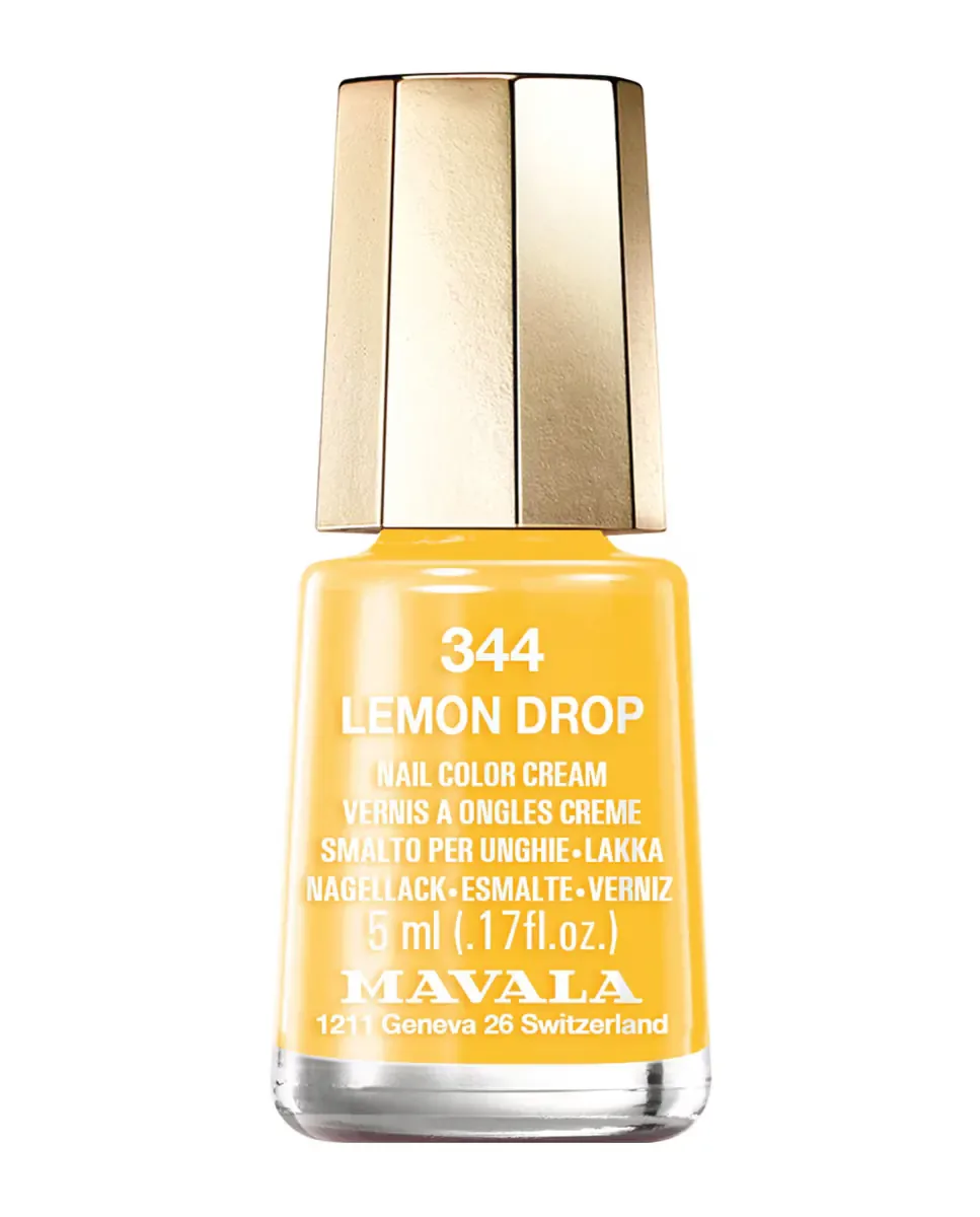 Лак для ногтей Lemon Drop 344 Color Mavala, 344 Lemon Drop