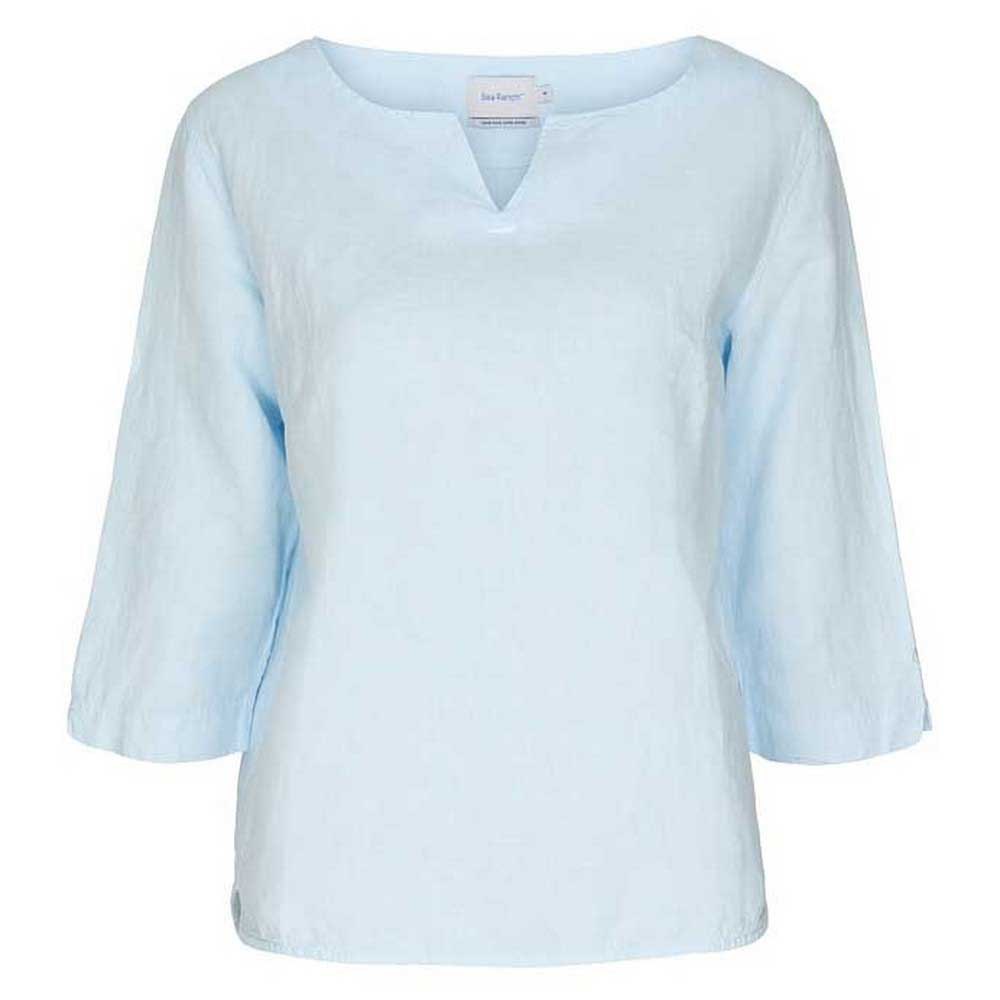 

Футболка Sea Ranch Corrie 3/4 Sleeve V Neck, синий