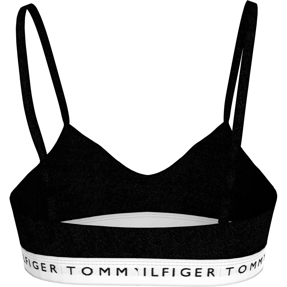 Бюстгальтер Tommy Hilfiger UW0UW05715lette Push-Up, черный — фото 2