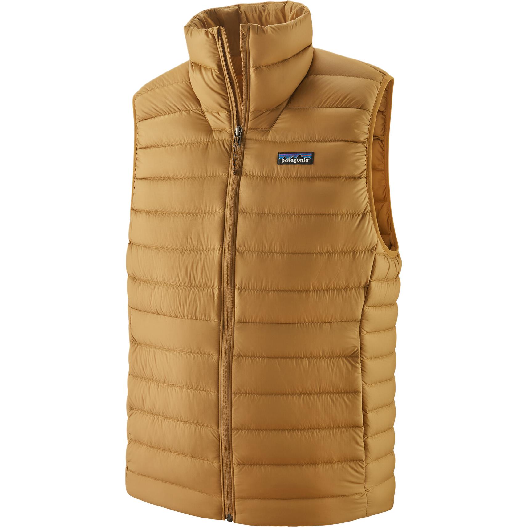 

Patagonia Пуховая безрукавка с логотипом, Raptor Brown/Raptor Brown