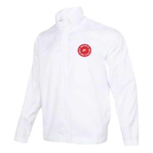 

Куртка Men's Nike Logo Printing Sports Jacket White, белый