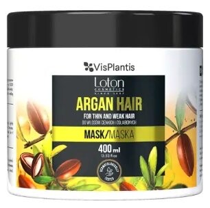 

Лотон, Маска для волос с арганой, 400 мл Vis Plantis, Elfa Pharm