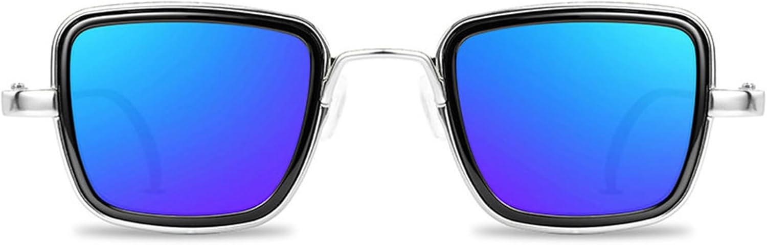 

Винтажные металлические солнцезащитные очки Helena для мужчин и женщин, квадратные солнцезащитные очки для мужчин и женщин, стильные ретро-очки, защита от УФ-излучения UV400, C6