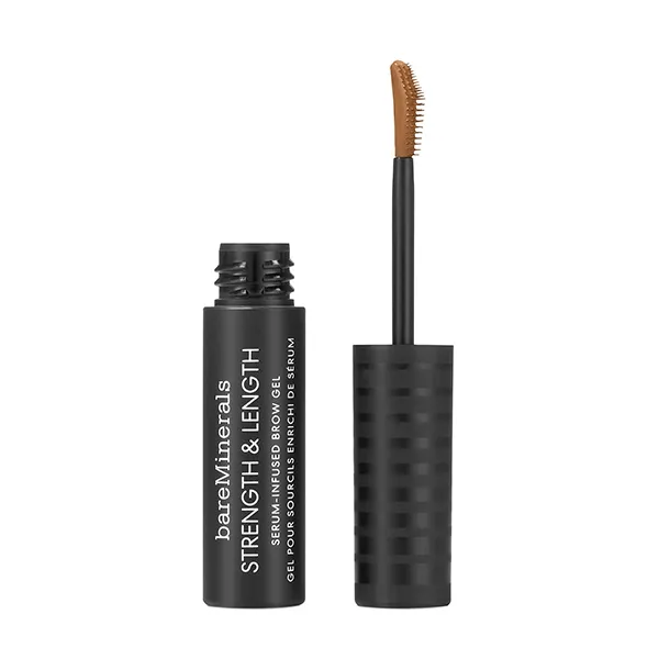 

Гель для бровей с лечением Strength & Length Serum-Infused Brow Gel Bareminerals, цвет chestnut