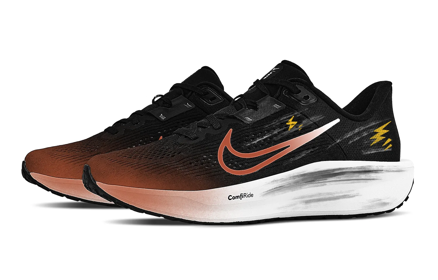 Nike Кроссовки Quest 6 Rebound Low top Casual City Commuting Training Running Shoes Men's Black — фото 4