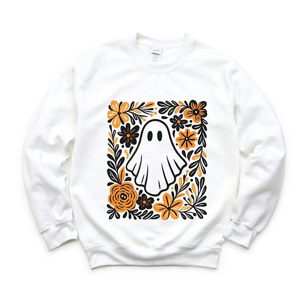 

Женский свитшот Ghost floral orange Simply Sage Market, White