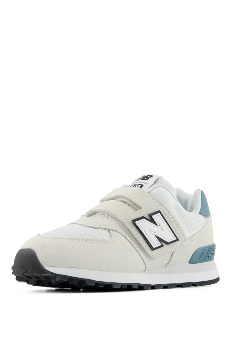 Кроссовки детские, Lifestyle, 574, New Balance, экрю/мультиколор — фото 2
