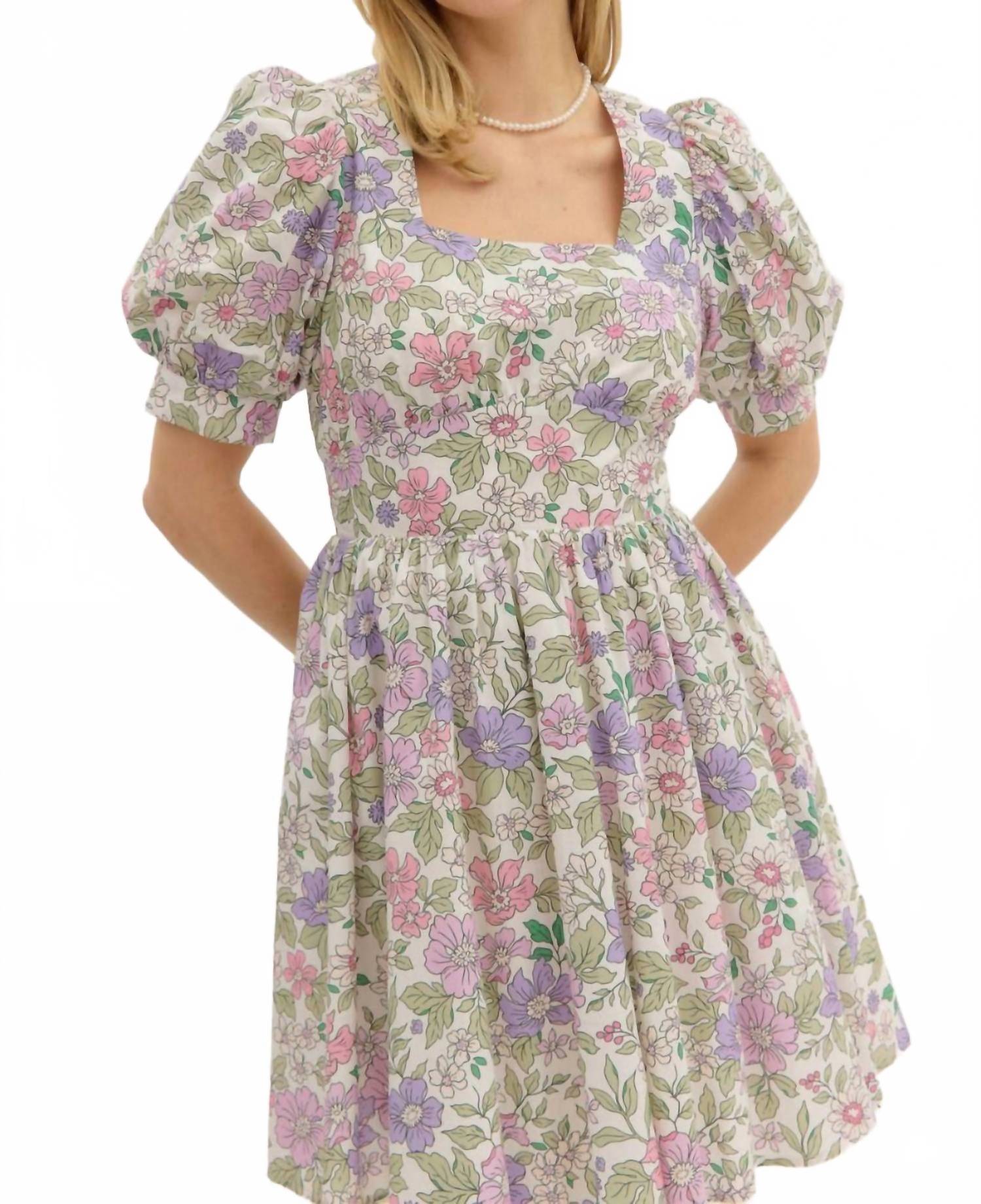 

Мини-платье Darla в цвете «Daisy» Entro, Daisy