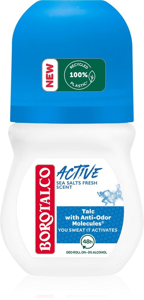 

Шариковый дезодорант с активными морскими солями 48 часов Borotalco, 50 мл