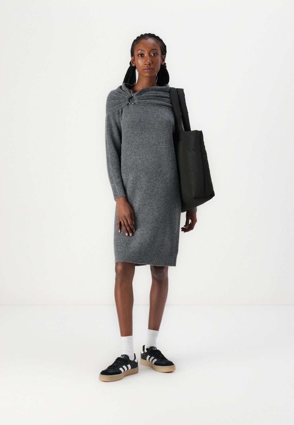 

Платье-джемпер VIKENYA OFF SHOULDER SHORT DRESS VILA, серый
