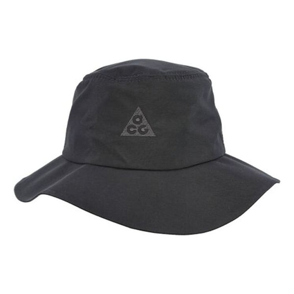 

Бейсболка acg logo bucket hat 'black' Nike, черный