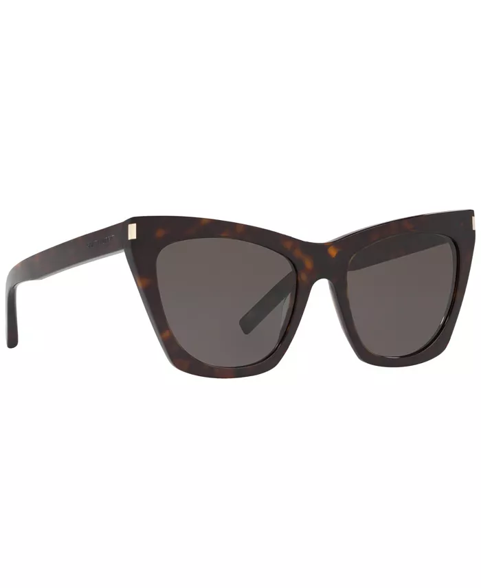Женские солнцезащитные очки, SL 214 Kate Saint Laurent, коричневый — фото 4