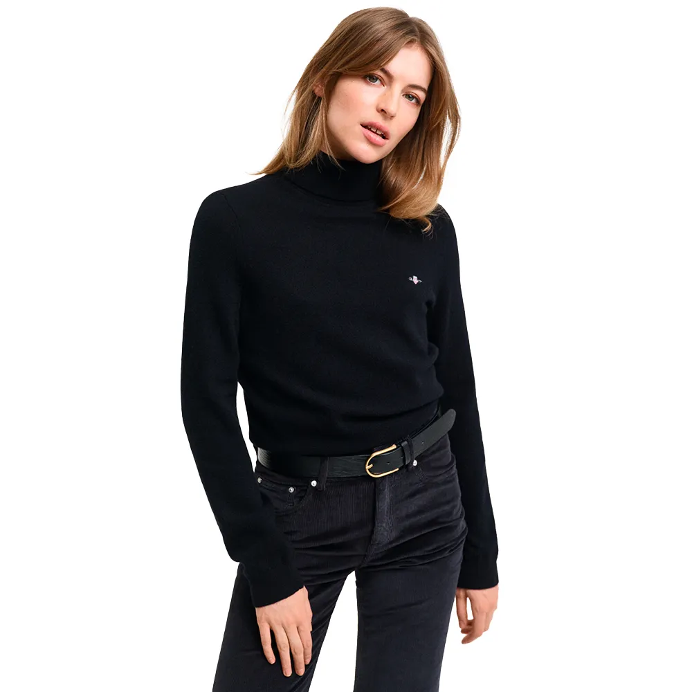 

Свитер Gant 4805263 high neck, черный