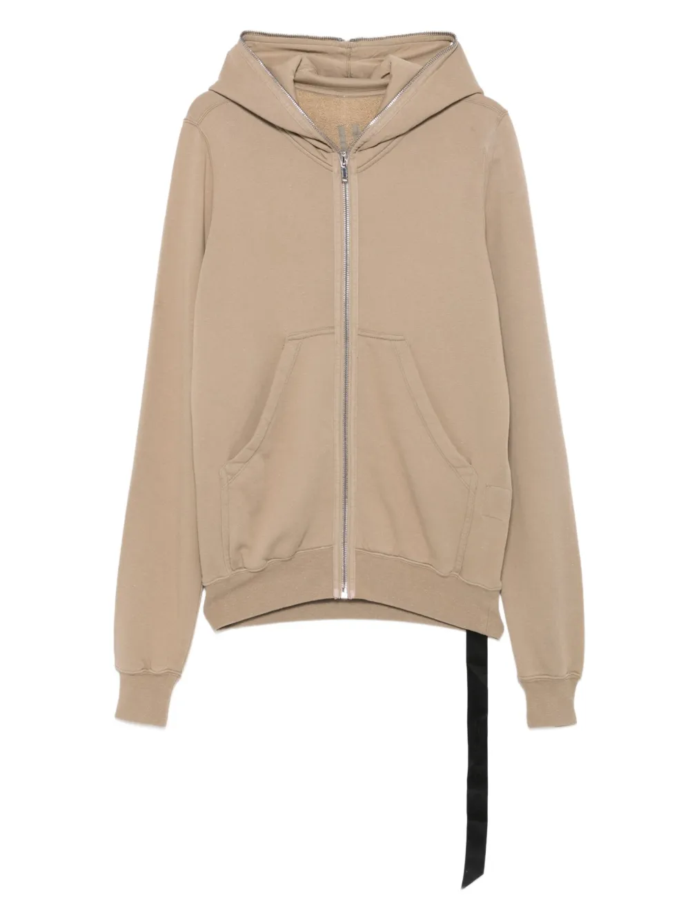 

Худи на молнии Rick Owens DRKSHDW, нейтральный