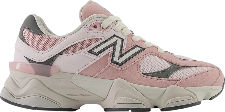 

Кроссовки 9060 Big Kid Wide 'Pink Granite', розовый