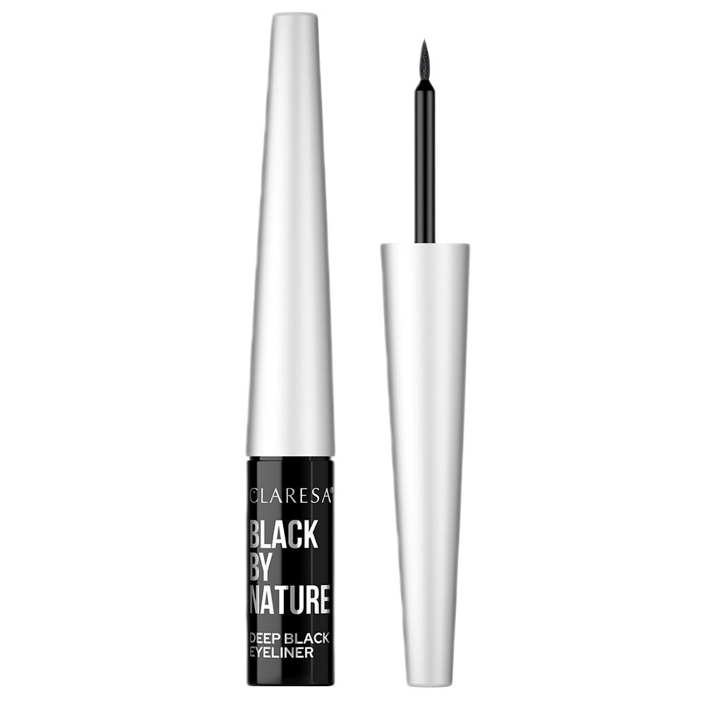 

Claresa, Black By Nature, суперчерная жидкая подводка для глаз, 4 г