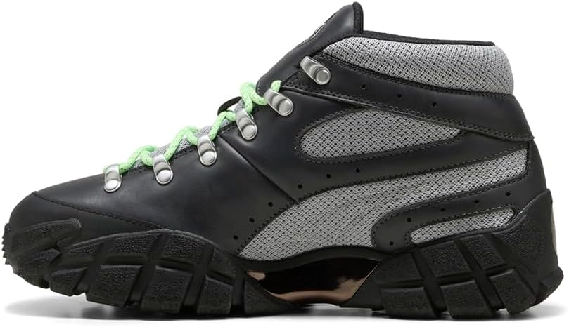 Мужские кроссовки PUMA X Skepta Skope Mid с шнуровкой - серые — фото 3