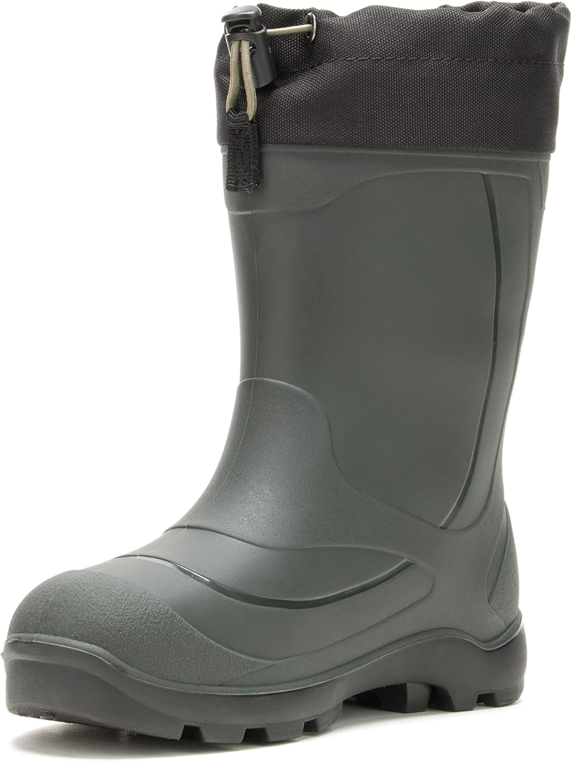 

Детские зимние ботинки Kamik Snobuster1 - водонепроницаемые детские снежные ботинки - регулируемый воротник и съемная утепленная подкладка - влагоотводящая внутренняя подкладка - подошва из синтетической резины - круглый носок, хаки