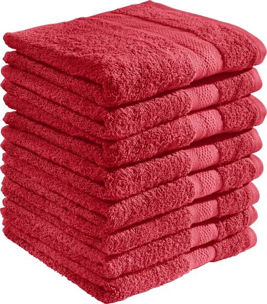 

Полотенце для душа REDBEST 8er-Pack 166399, 70x1x140 см, красный