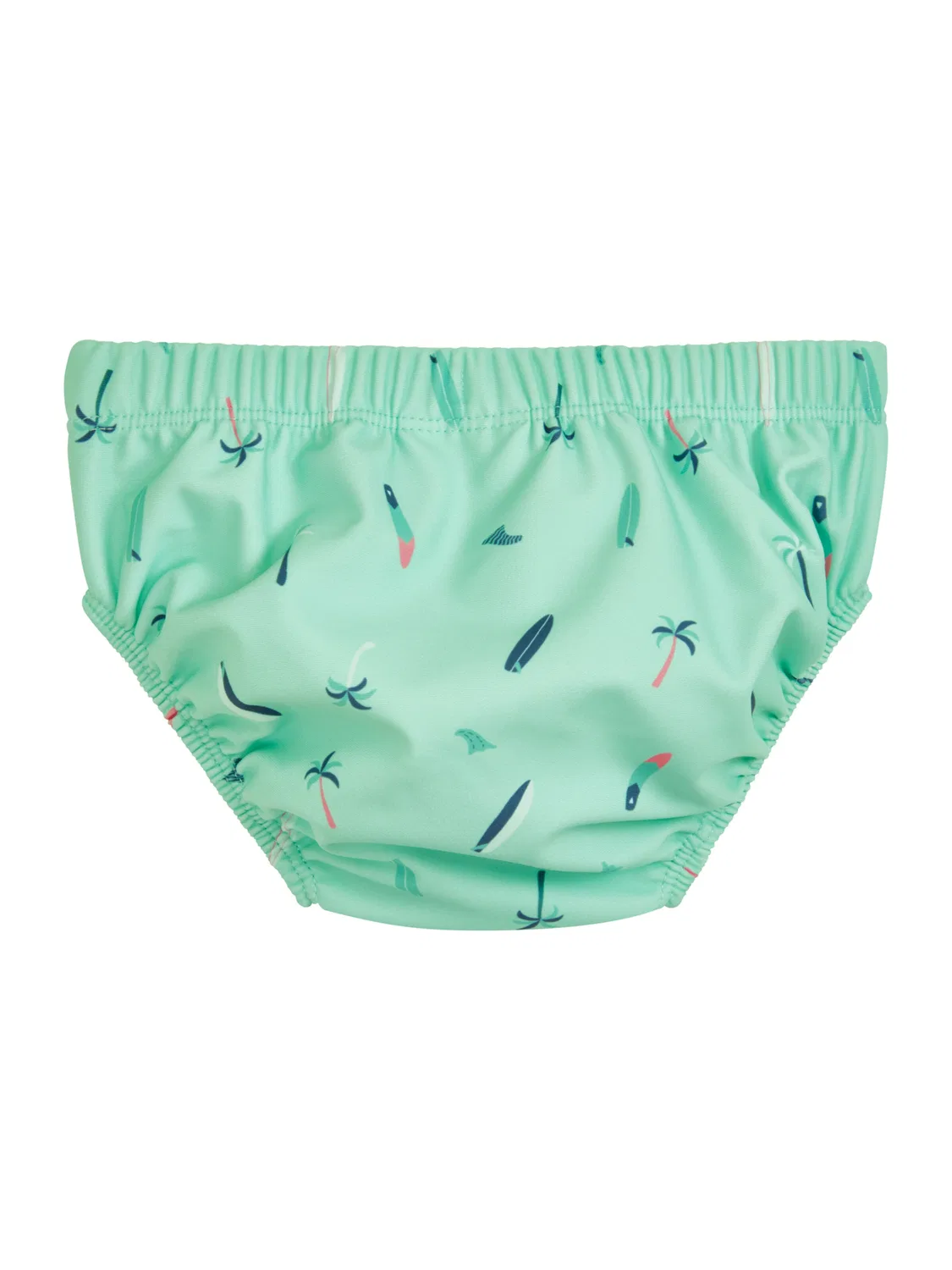 Защита от ультрафиолета 'Surfbrett Palme' Playshoes, Green/Light Green — фото 2