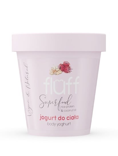 

Масло для тела с ароматом малины и миндаля, 180 мл Fluff, Body Yoghurt