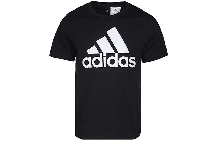 

Футболка мужская черная Adidas, черный