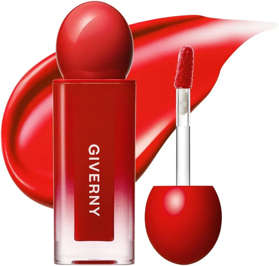 Блеск для губ GIVERNY Deuce Lip Glaze Tint 06 Rich Red 4.9 г
