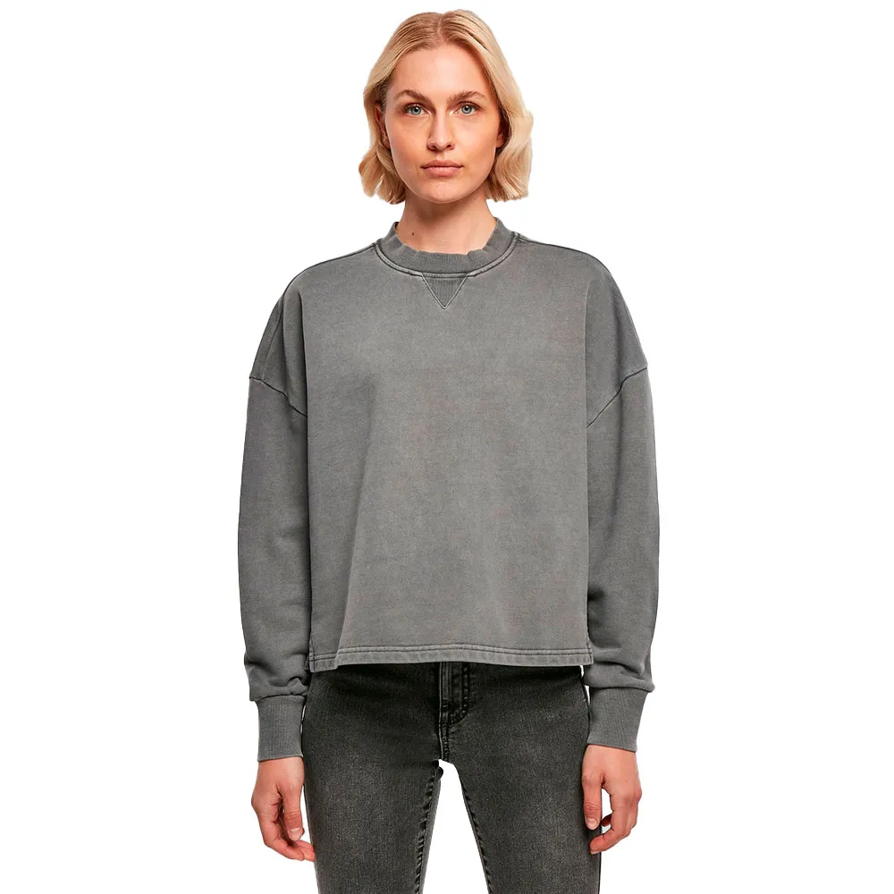 

Толстовка Urban Classics Heavy Terry Garment Dye, серый