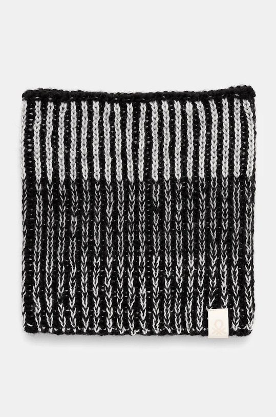 

Шарф с примесью детской шерсти United Colors Of Benetton, черный