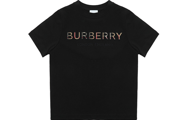 

Детская футболка Burberry, цвет Black