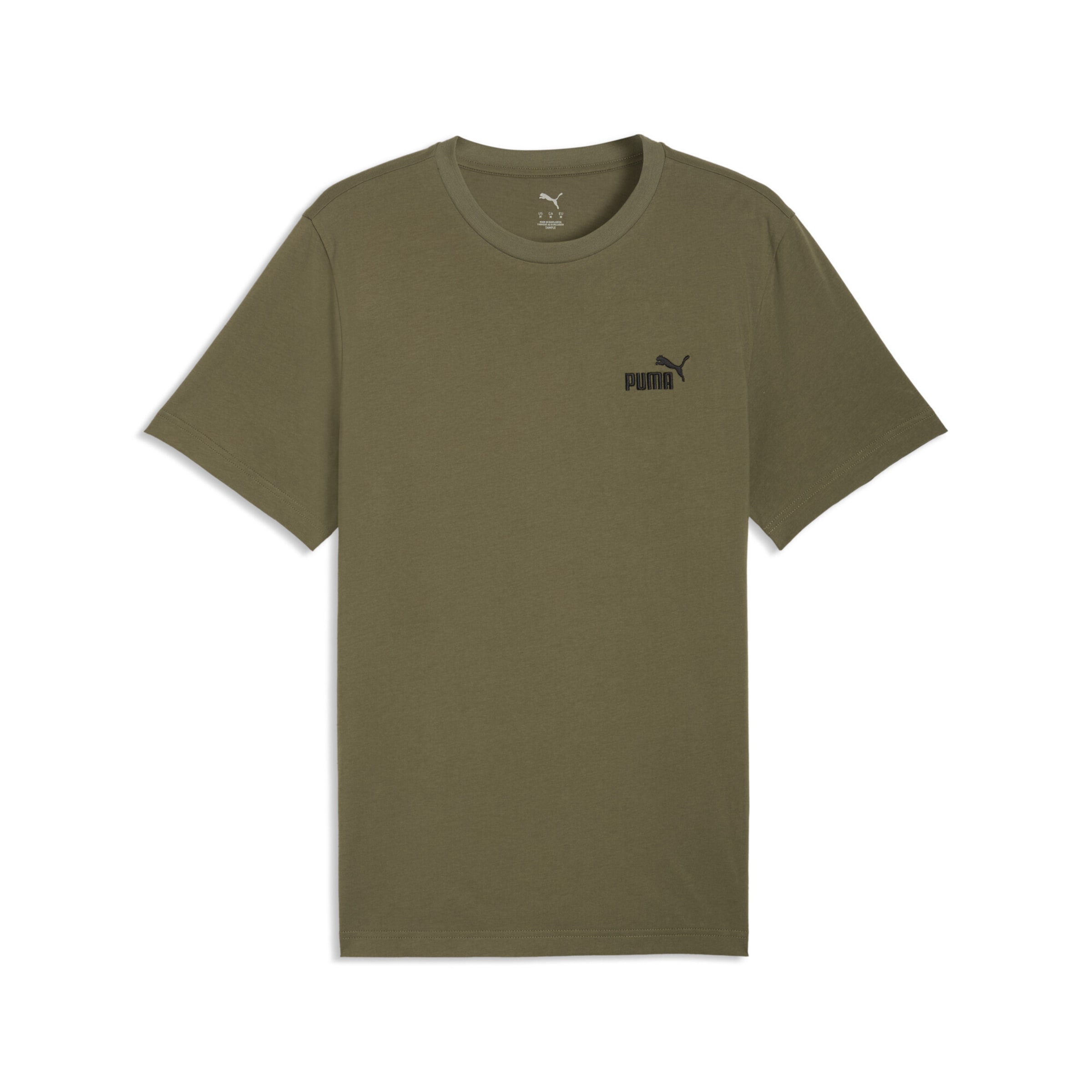

PUMA Футболка Performance 'Essentials No.1' в цвете Olive