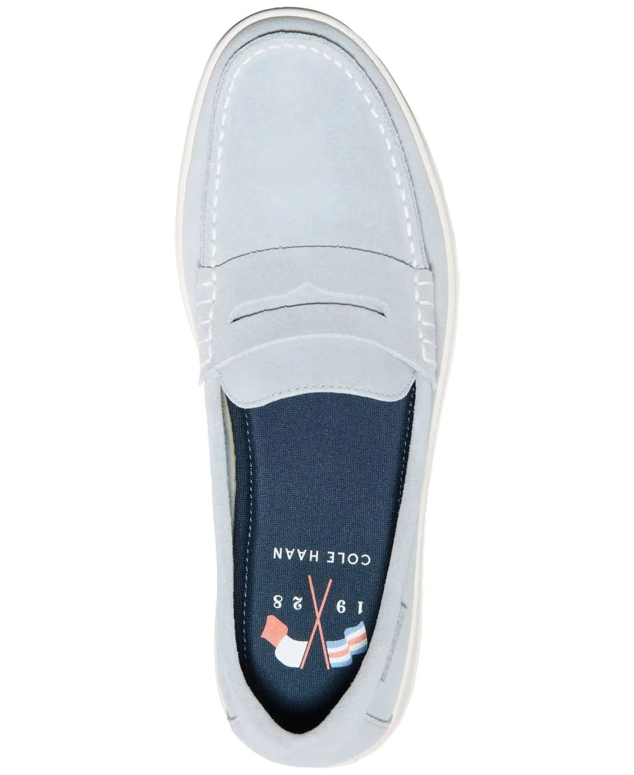 Мужские лоферы Nantucket Drift Penny Loafers Cole Haan, ultimate серый suede — фото 4