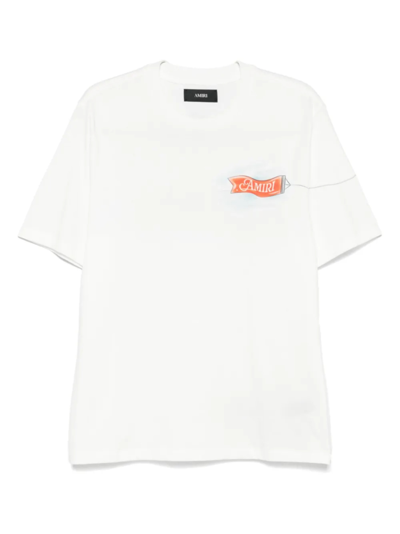 

Футболка хлопковая AMIRI, белый