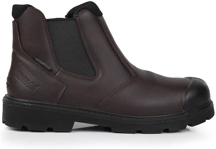 Мужские водонепроницаемые ботинки Regatta Professional Herren Sicherheitsstiefel, Peat — фото 4