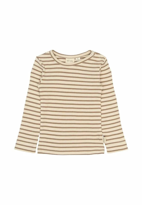Футболка с длинными рукавами Petit Piao, Ginger Snap Striped