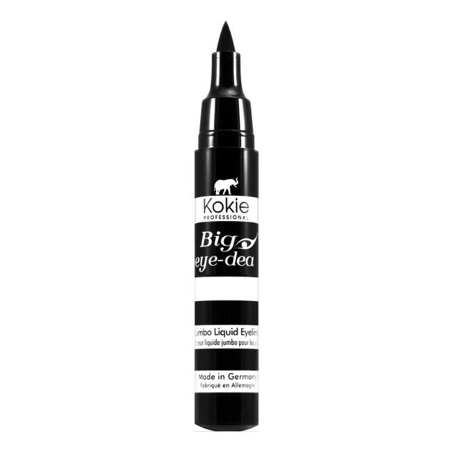 

Большая ручка-подводка для глаз, которая убивает все глаза Kokie, 2 мл (black)