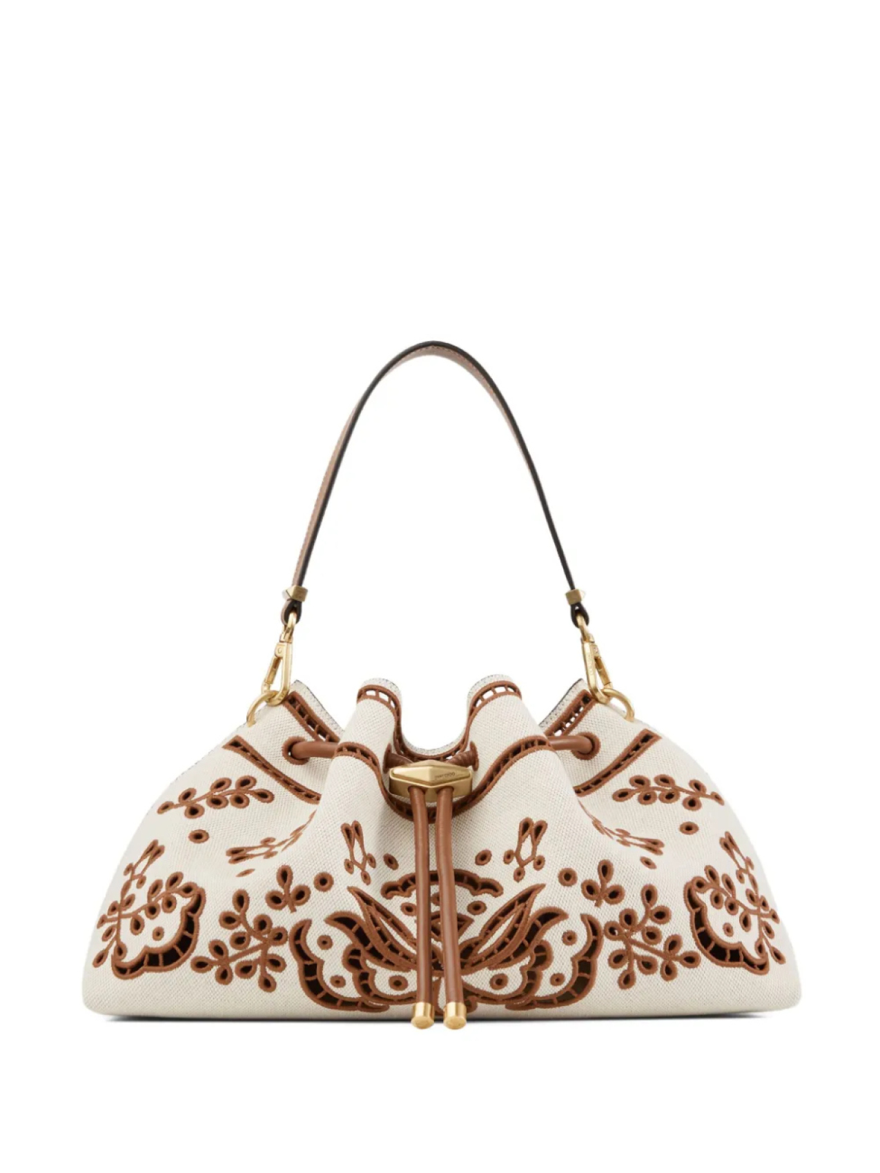 

Сумка Jimmy Choo Medium Cinch через плечо, нейтральный