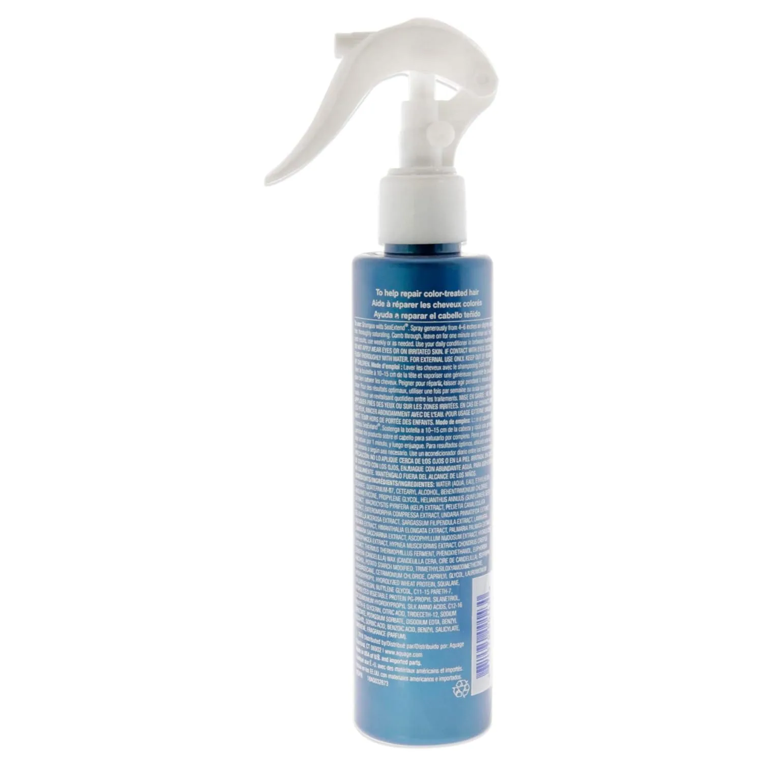 Aquage SeaExtend Silkening Power Infusion - мощное средство, смываемое за 60 секунд, которое восстанавливает и делает шелковистыми окрашенные волосы, заполняет поры, 170 мл. — фото 2