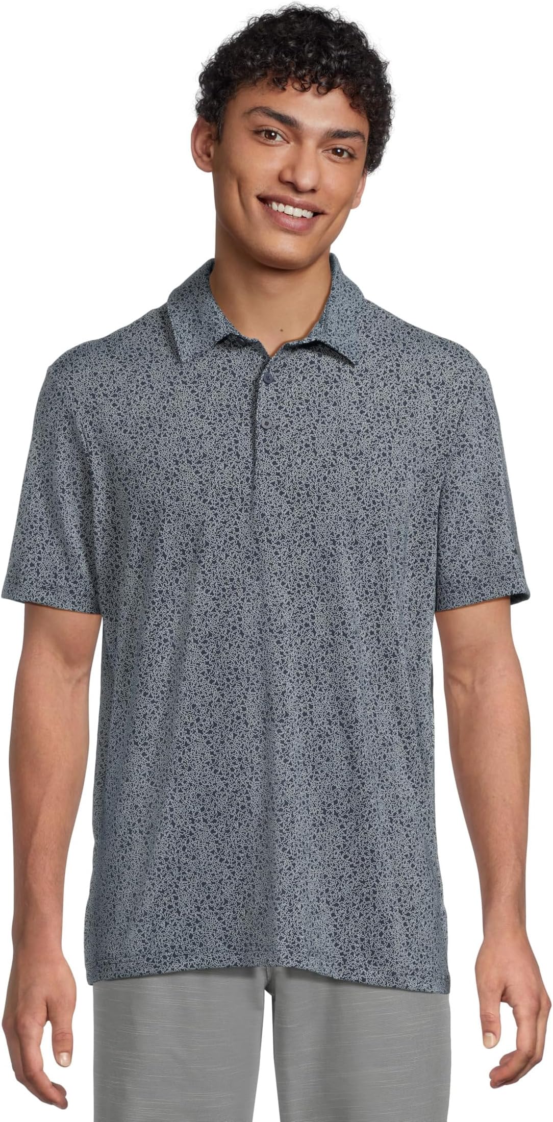 

Футболка adidas Golf Ultimate365 Mini Bunker Golf Polo Shirt, цвет Collegiate Navy