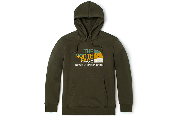 

Свитшот унисекс зеленый The North Face, зеленый