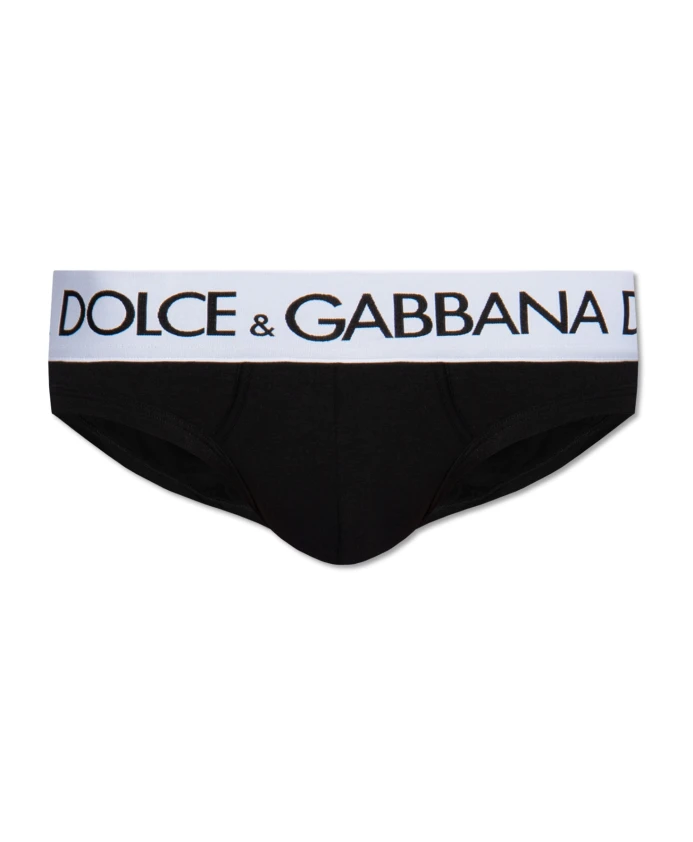 

Трусы с логотипом Dolce & Gabbana, черный
