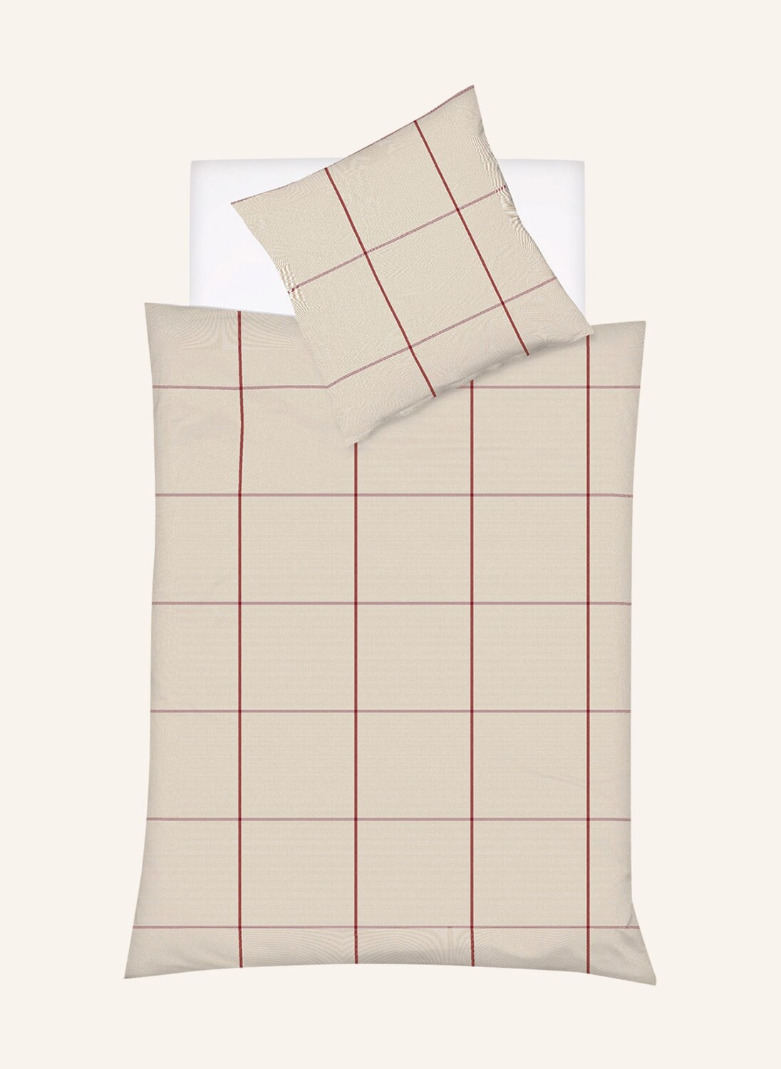 

Постельное белье Fleuresse LECH, цвет rot/beige