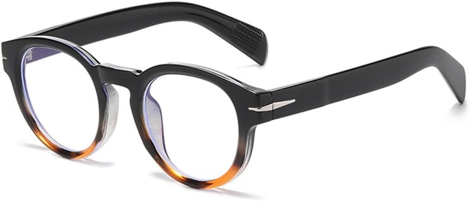 

Круглые панк-солнцезащитные очки для мужчин и женщин с заклепками, защита от УФ-излучения UV400, для занятий спортом на открытом воздухе, бега и путешествий UYPTK, Black Leopard Clear