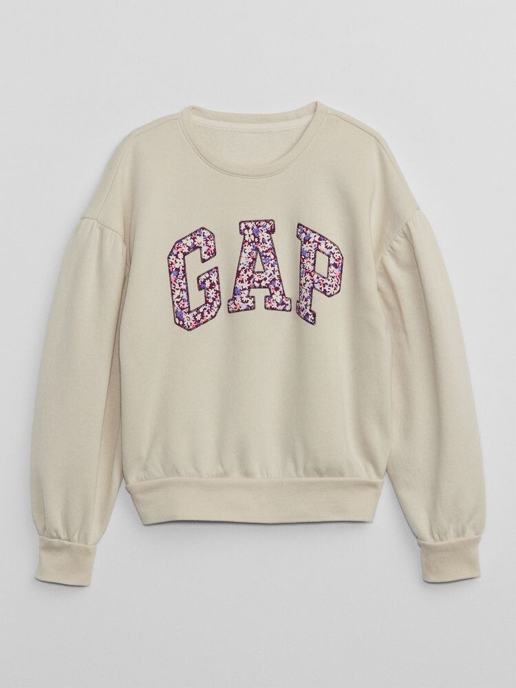 

Детская толстовка с логотипом Gap, бежевый